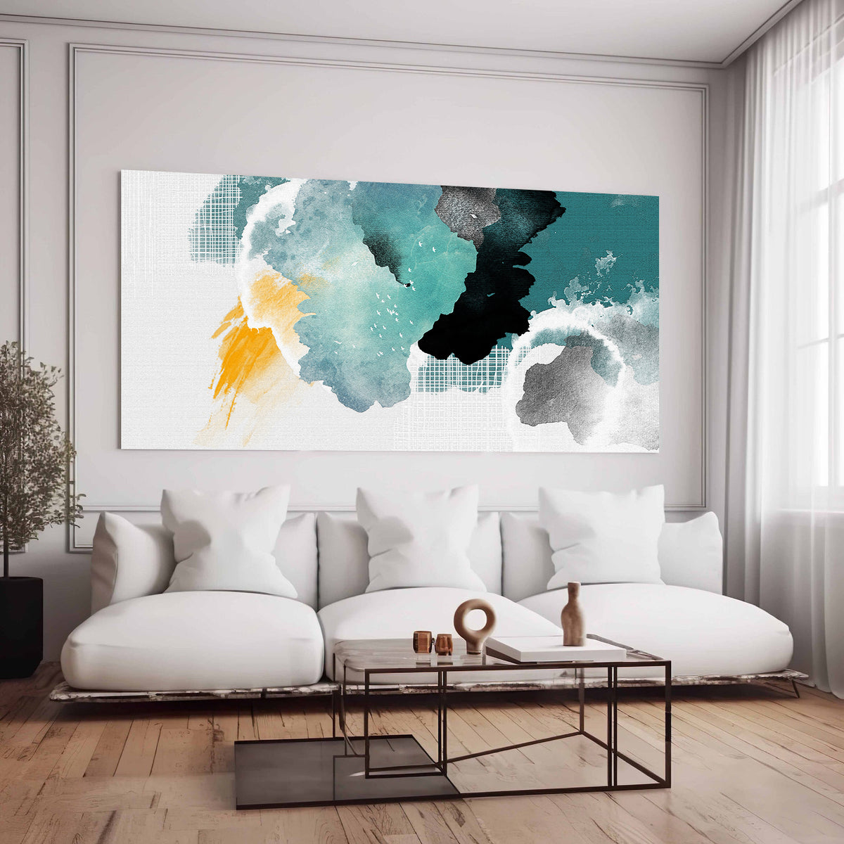 Canvas Painting - Abstract Modern Art