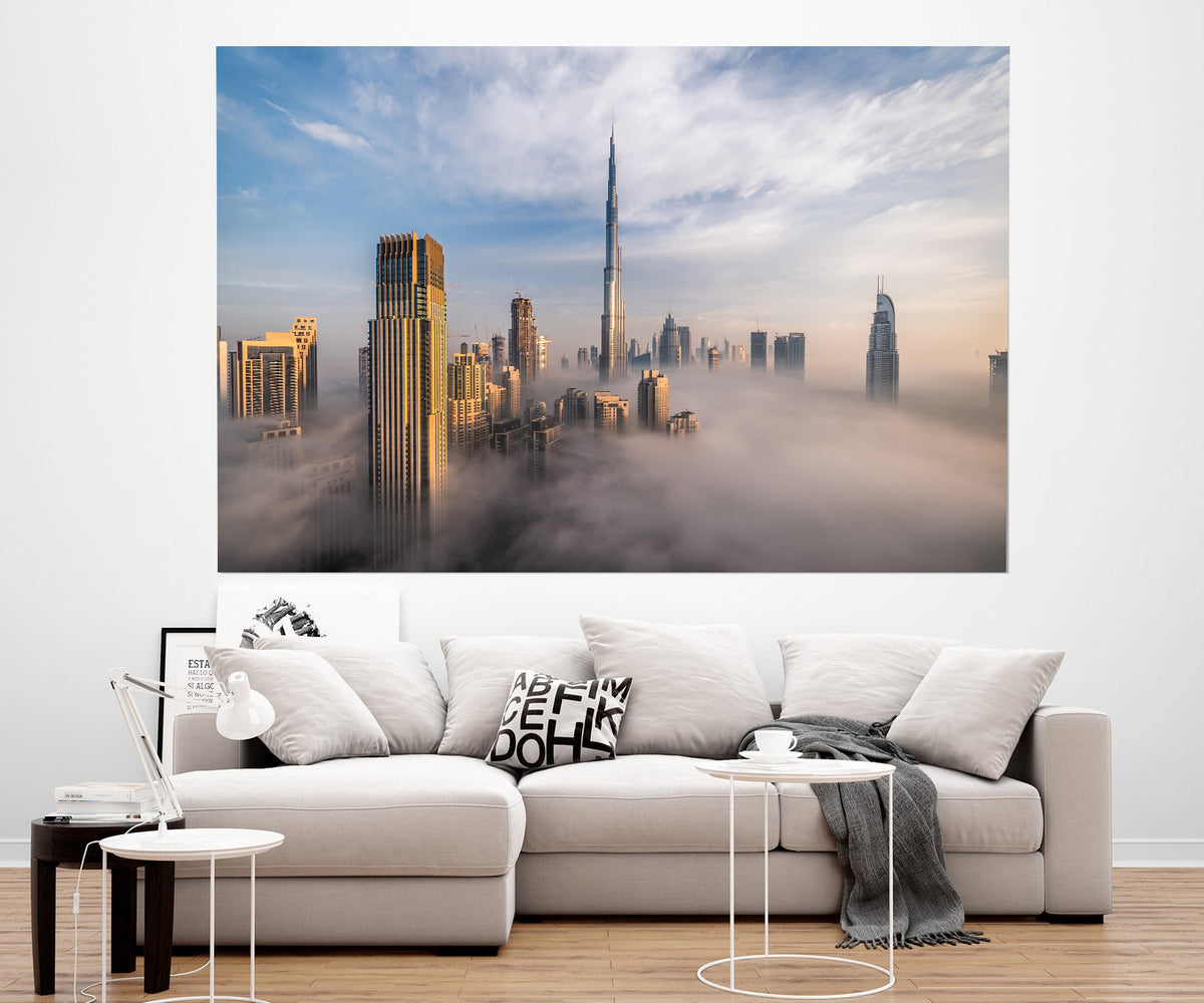 Canvas painting - Dubai Skyscrapers