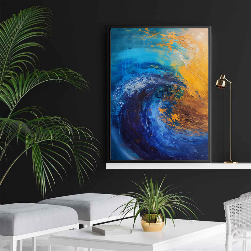 Canvas Painting - Sea Wave