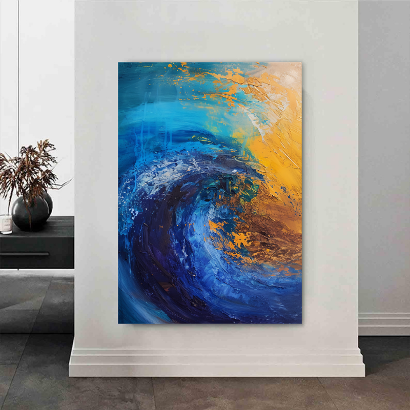 Canvas Painting - Sea Wave