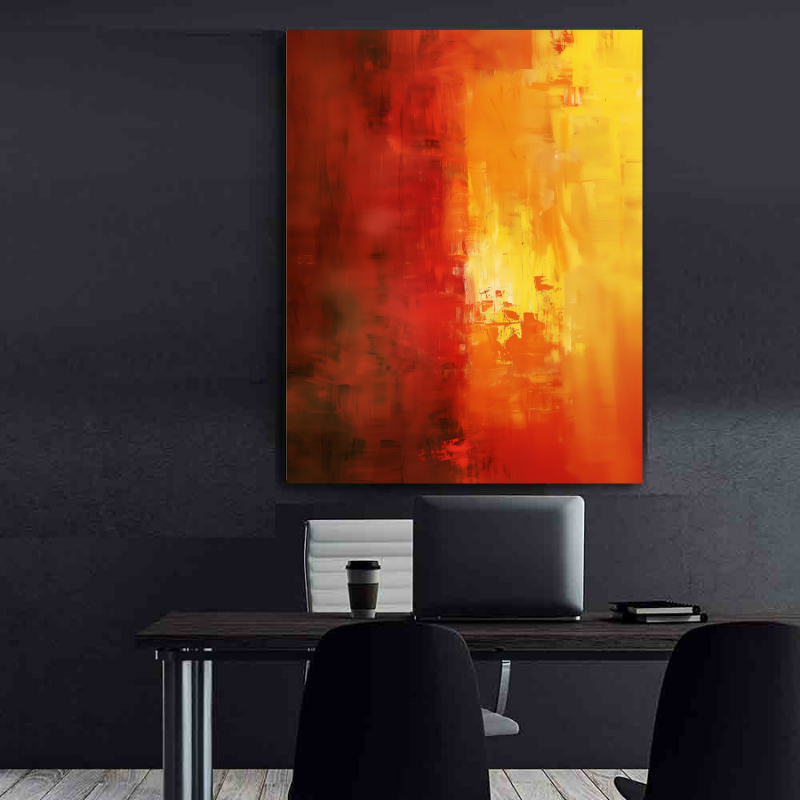 Tablou Canvas - Abstract Flames