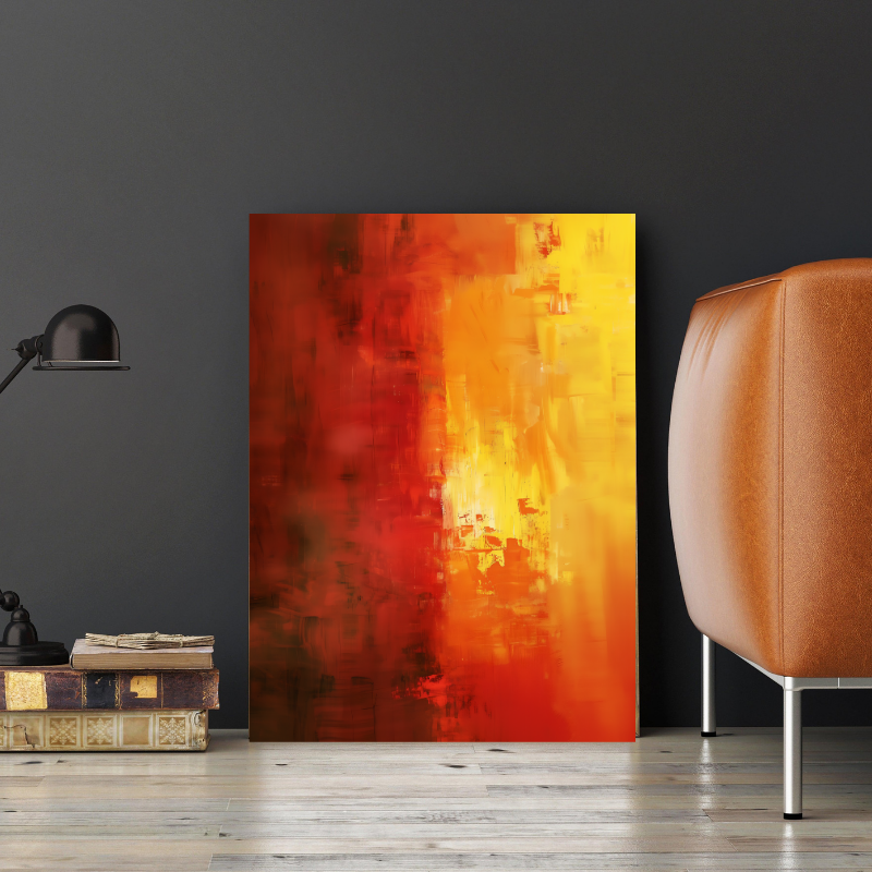 Tablou Canvas - Abstract Flames