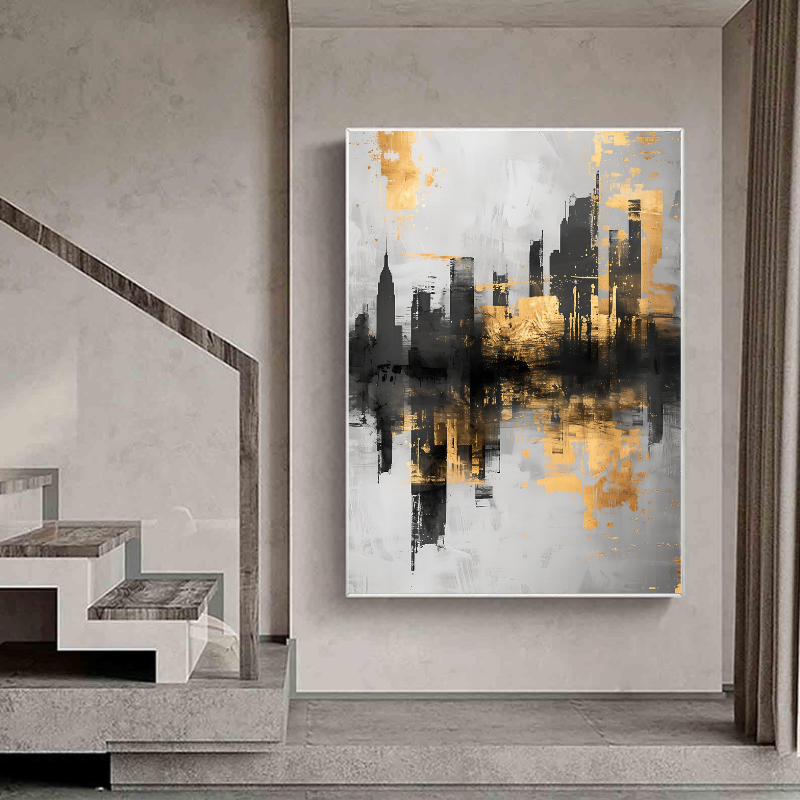 Tablou Canvas - Oras Abstract