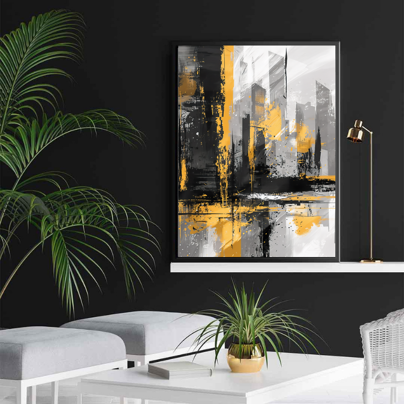 Tablou Canvas - Oras Abstract