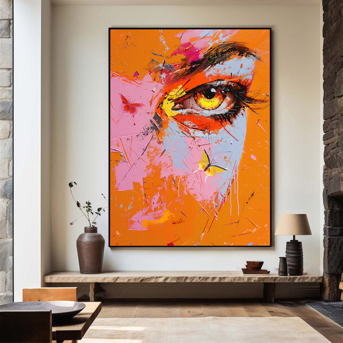 Tablou Canvas - Portret Abstract