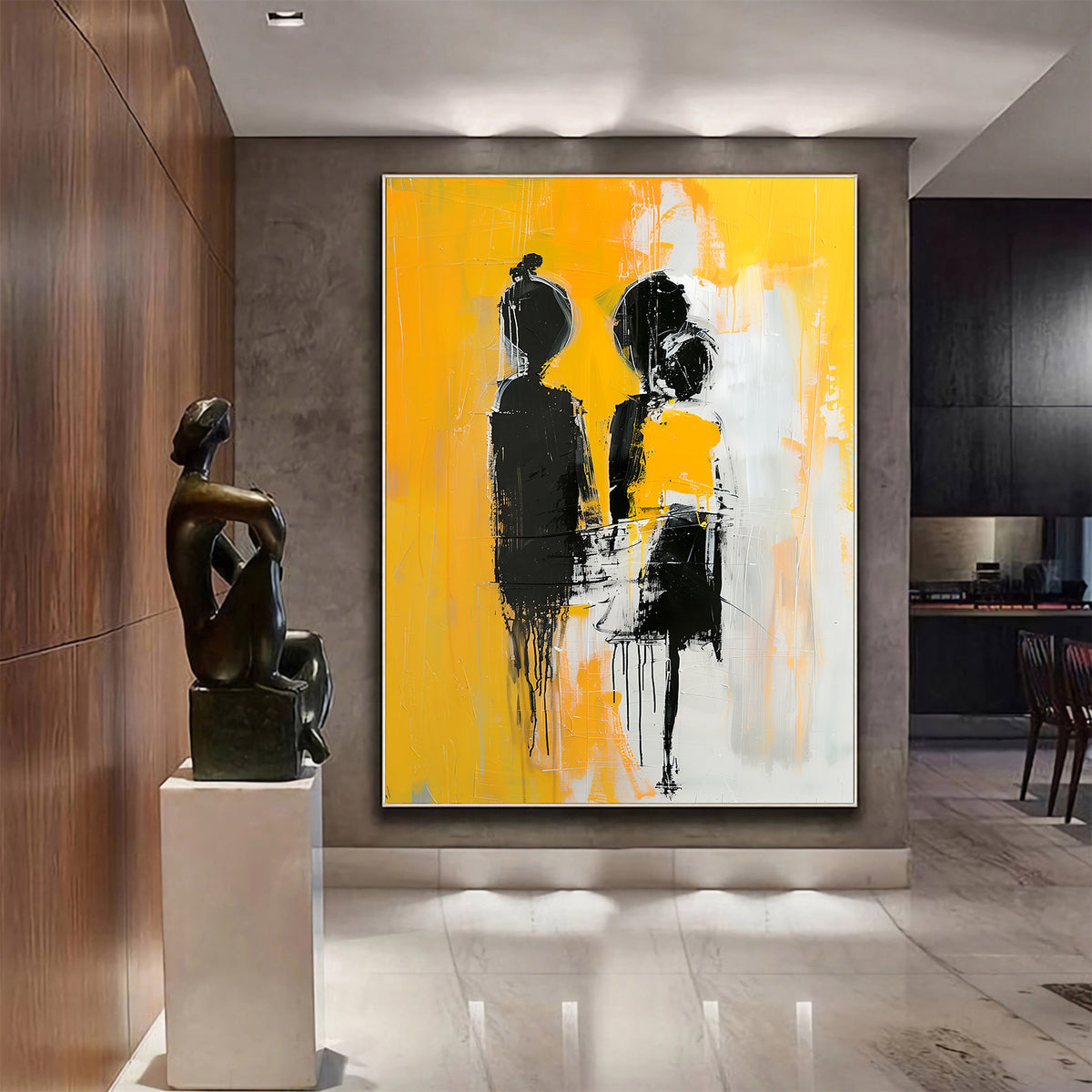 Tablou Canvas - Iubire Abstract