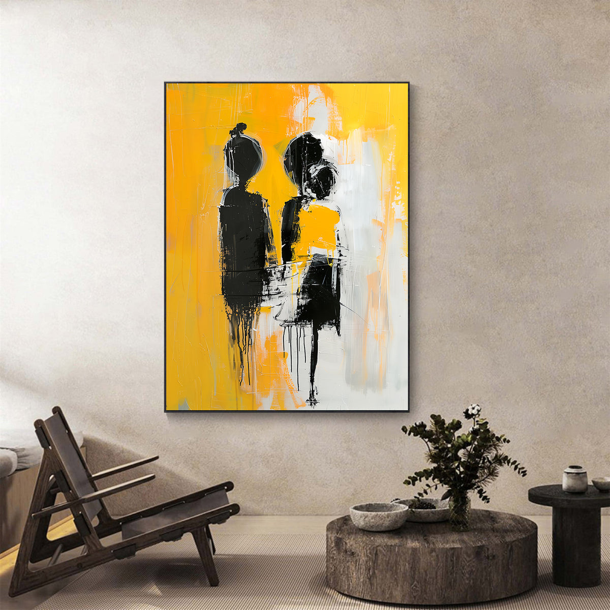 Tablou Canvas - Iubire Abstract