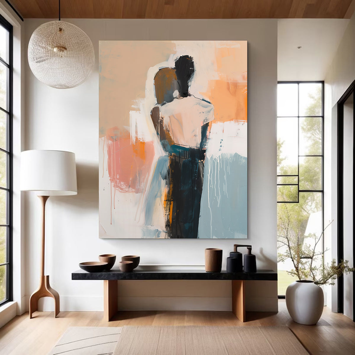 Canvas Painting - Abstract Love