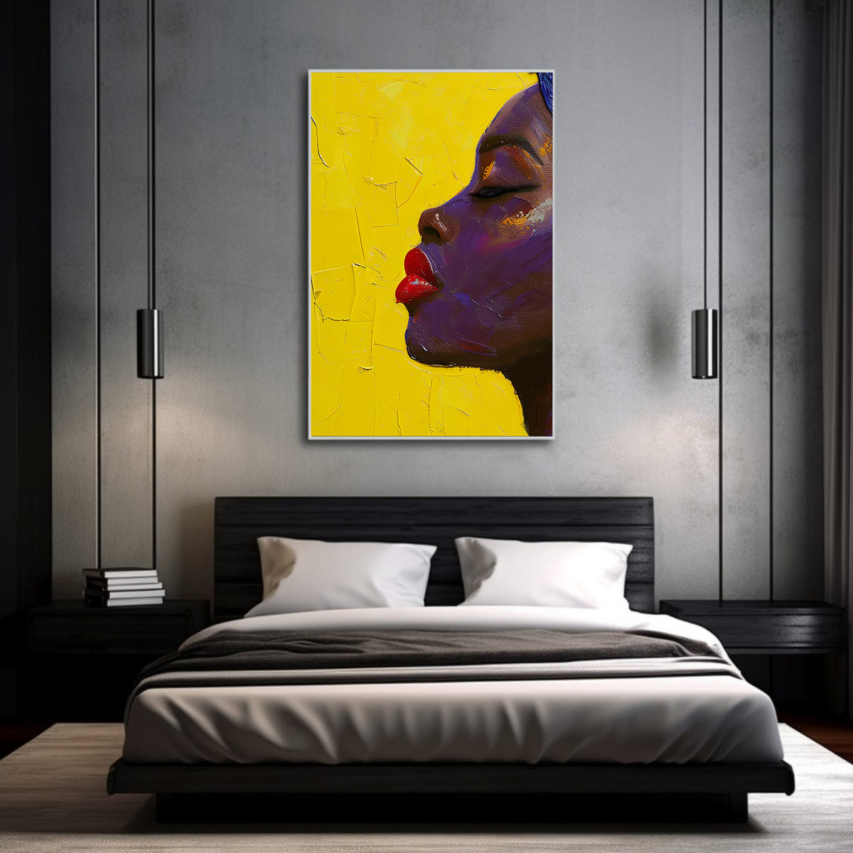 Tablou Canvas - Portret Femeie Africana