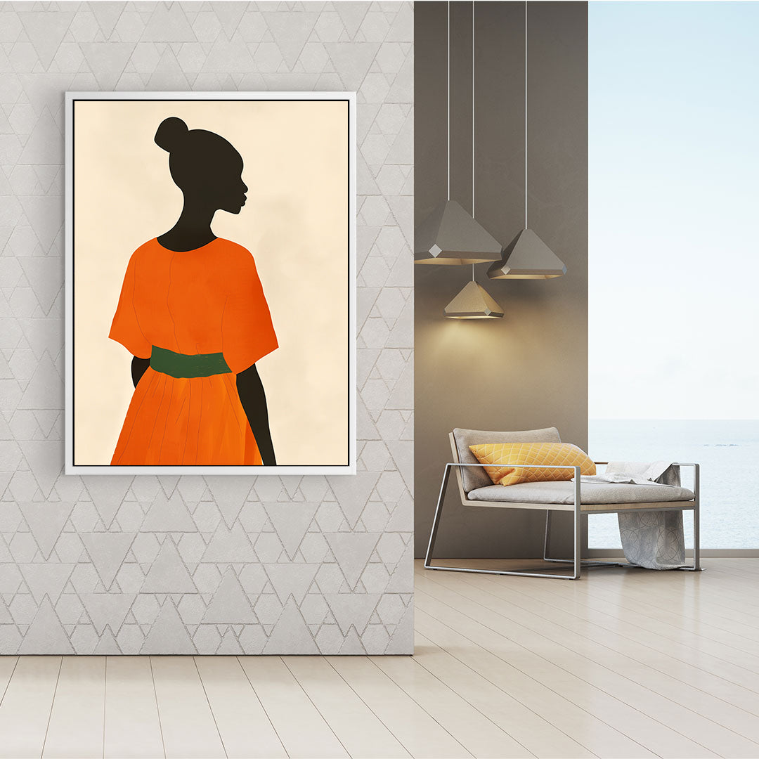 Tablou Canvas - Femeie Africana