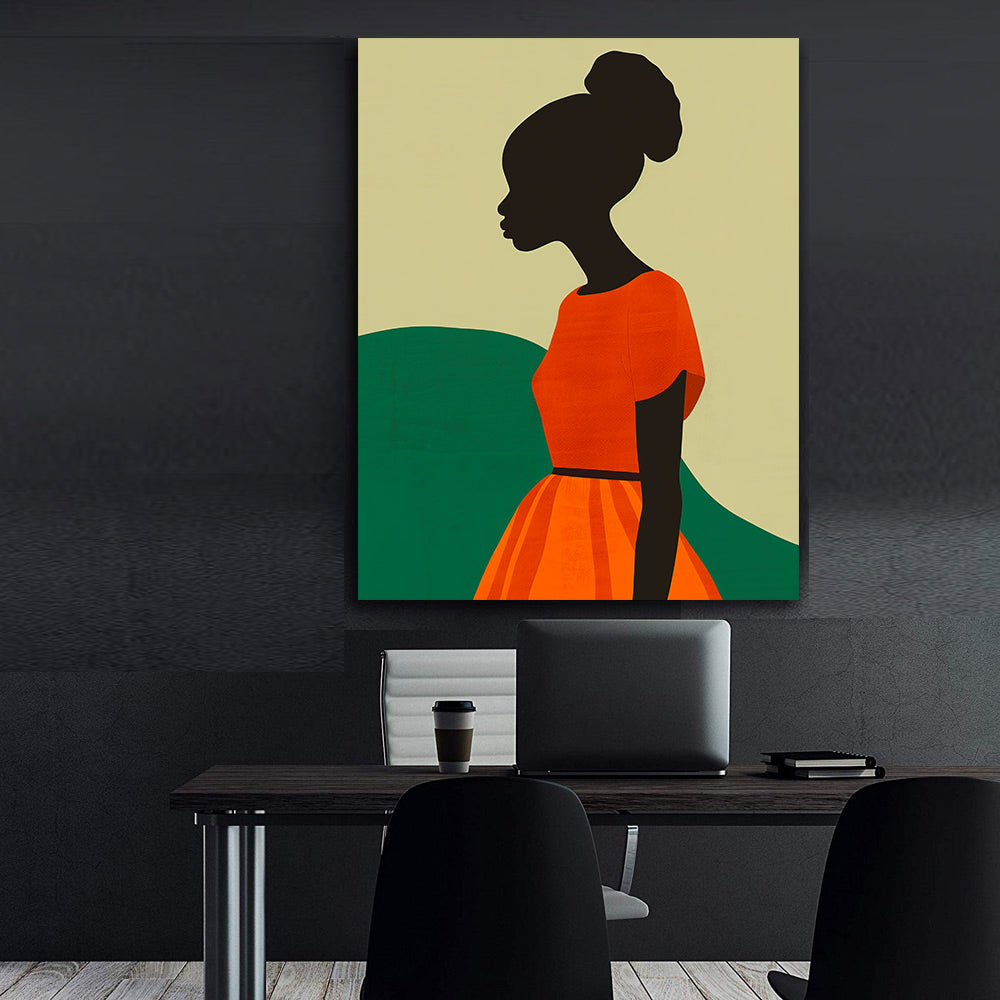Tablou Canvas - Femeie Africana
