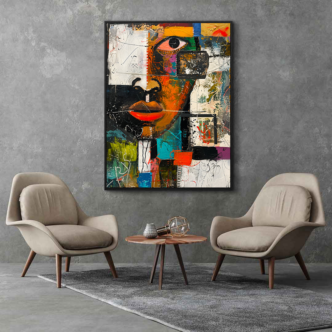 Tablou Canvas - Portret Abstract