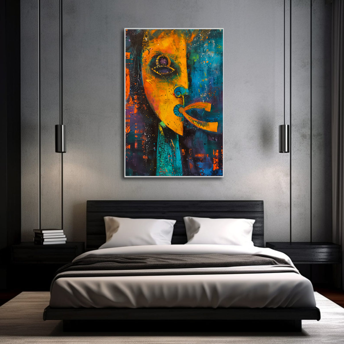 Tablou Canvas - Portret Abstract