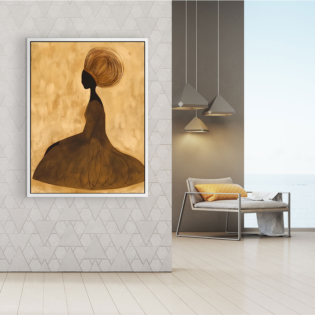 Canvas Painting - African Woman
