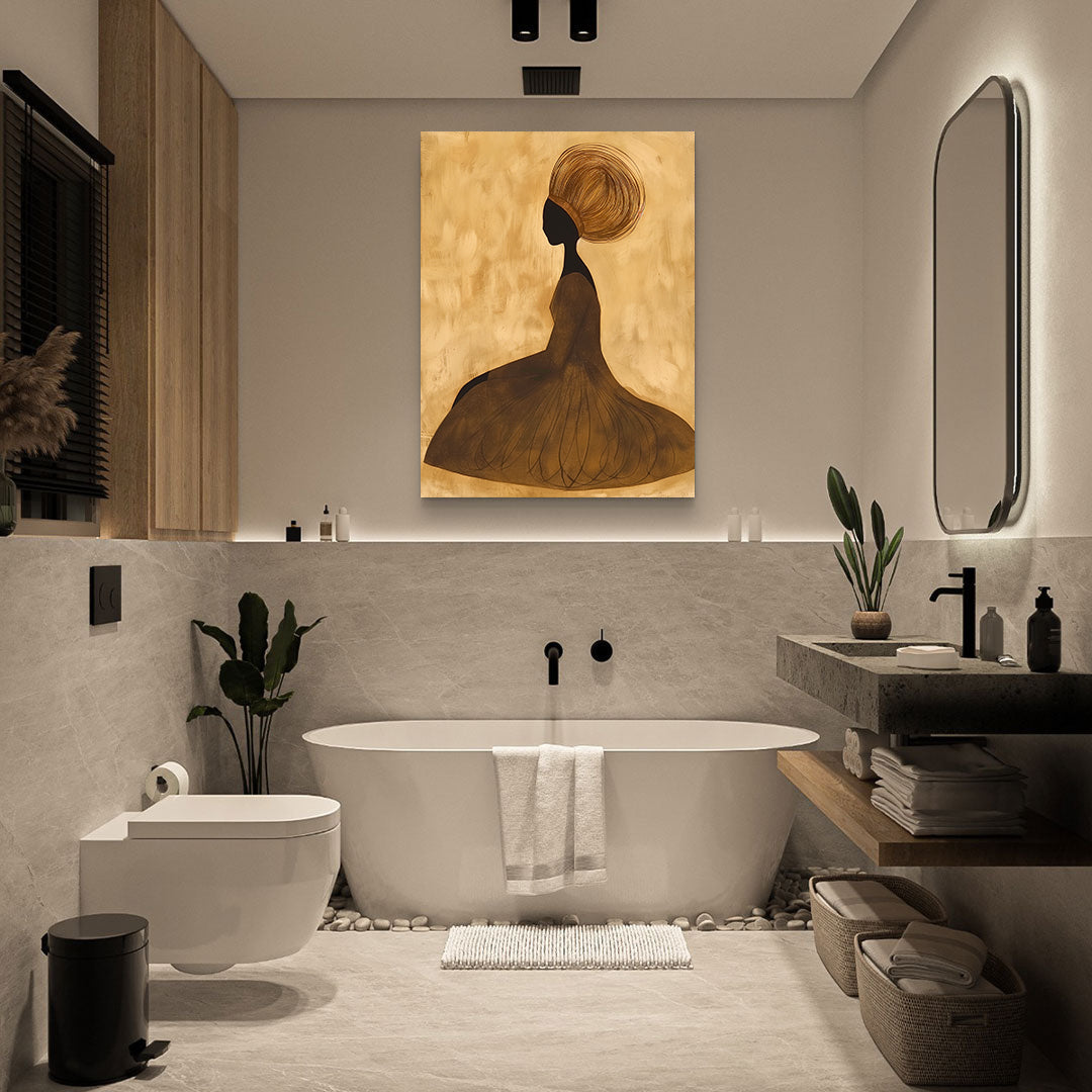 Canvas Painting - African Woman