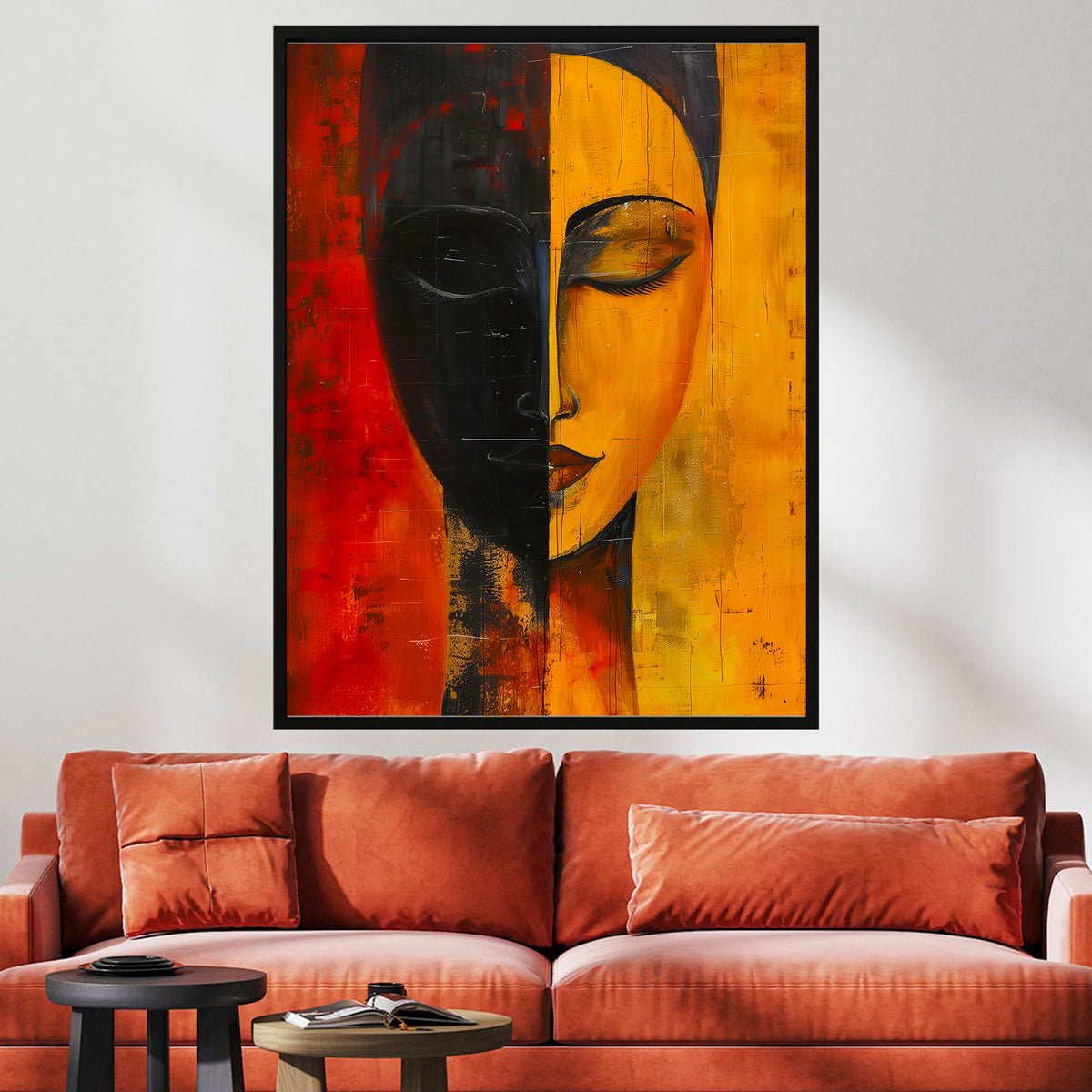 Canvas Painting - Abstract Portrait