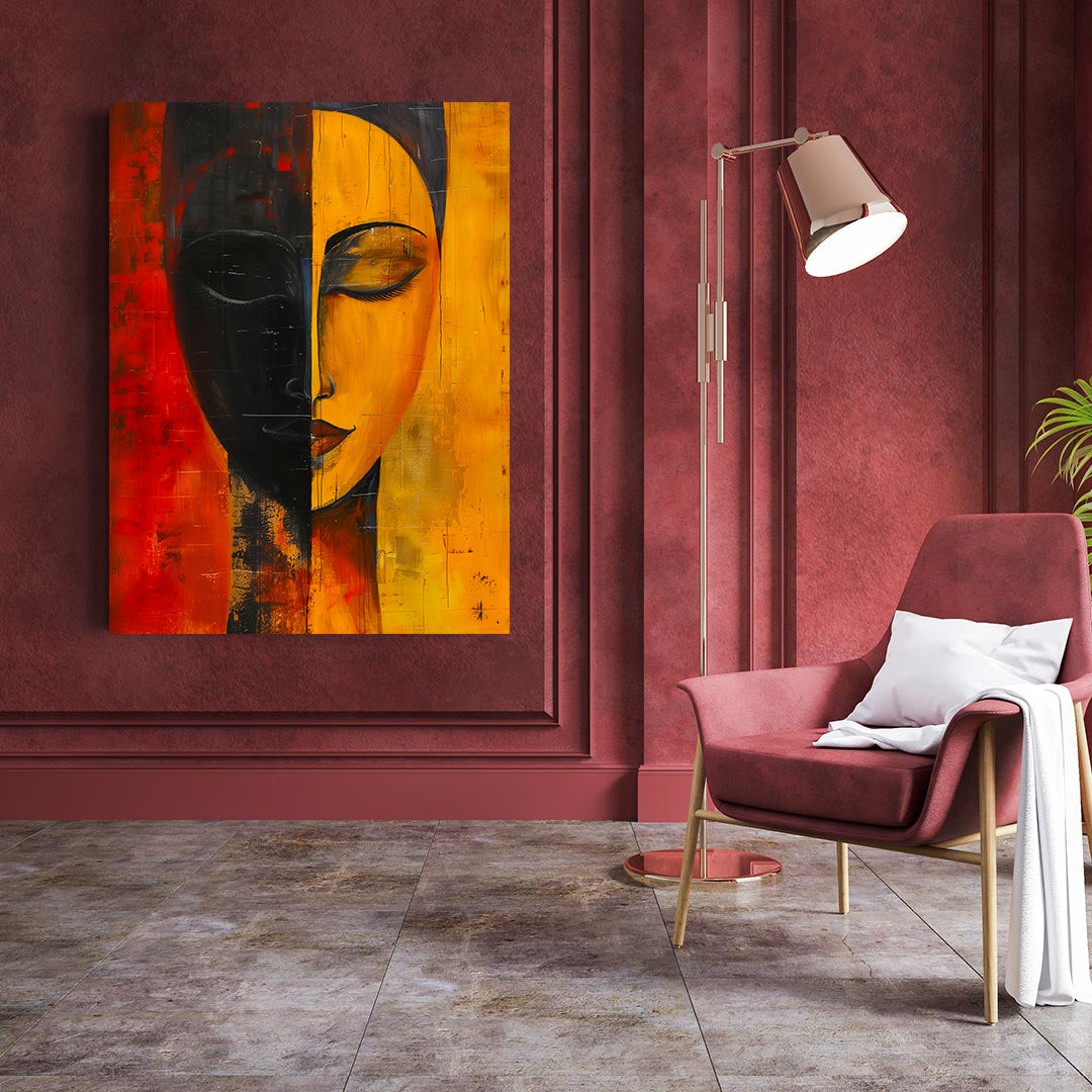 Tablou Canvas - Portret Abstract