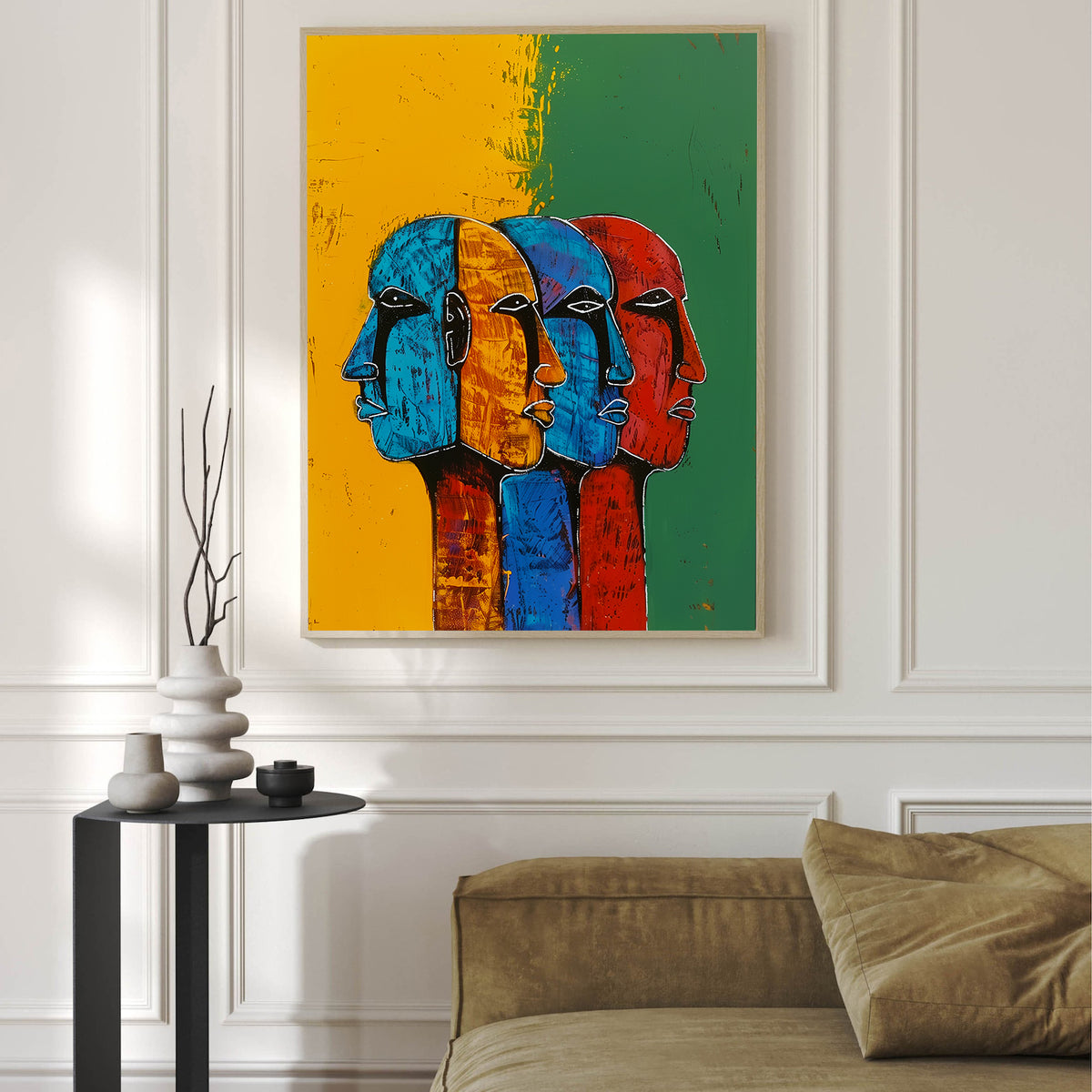 Tablou Canvas - Portret Abstract