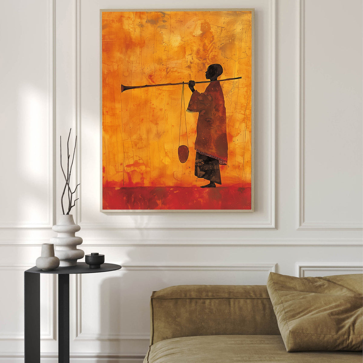 Canvas Painting - African Art