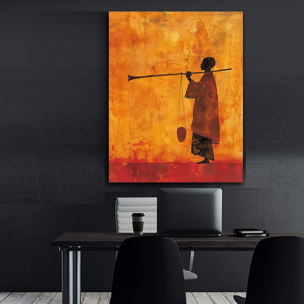 Canvas Painting - African Art