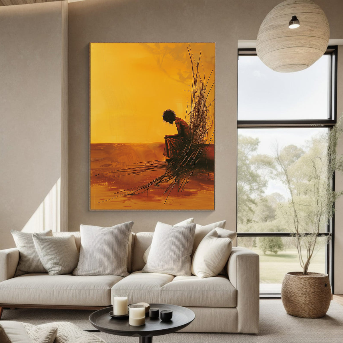 Canvas Painting - African Art