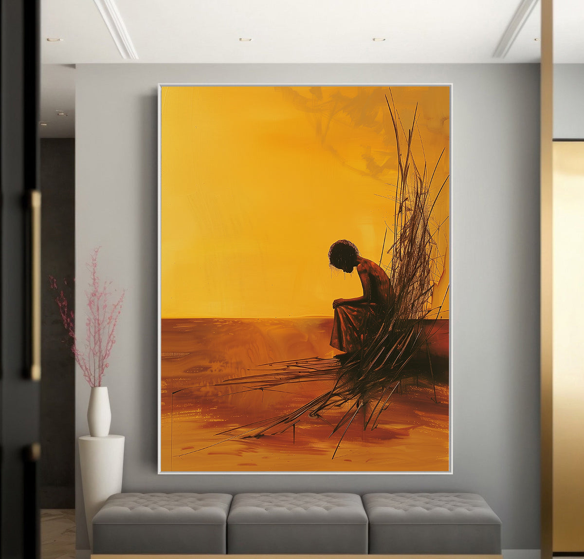 Canvas Painting - African Art