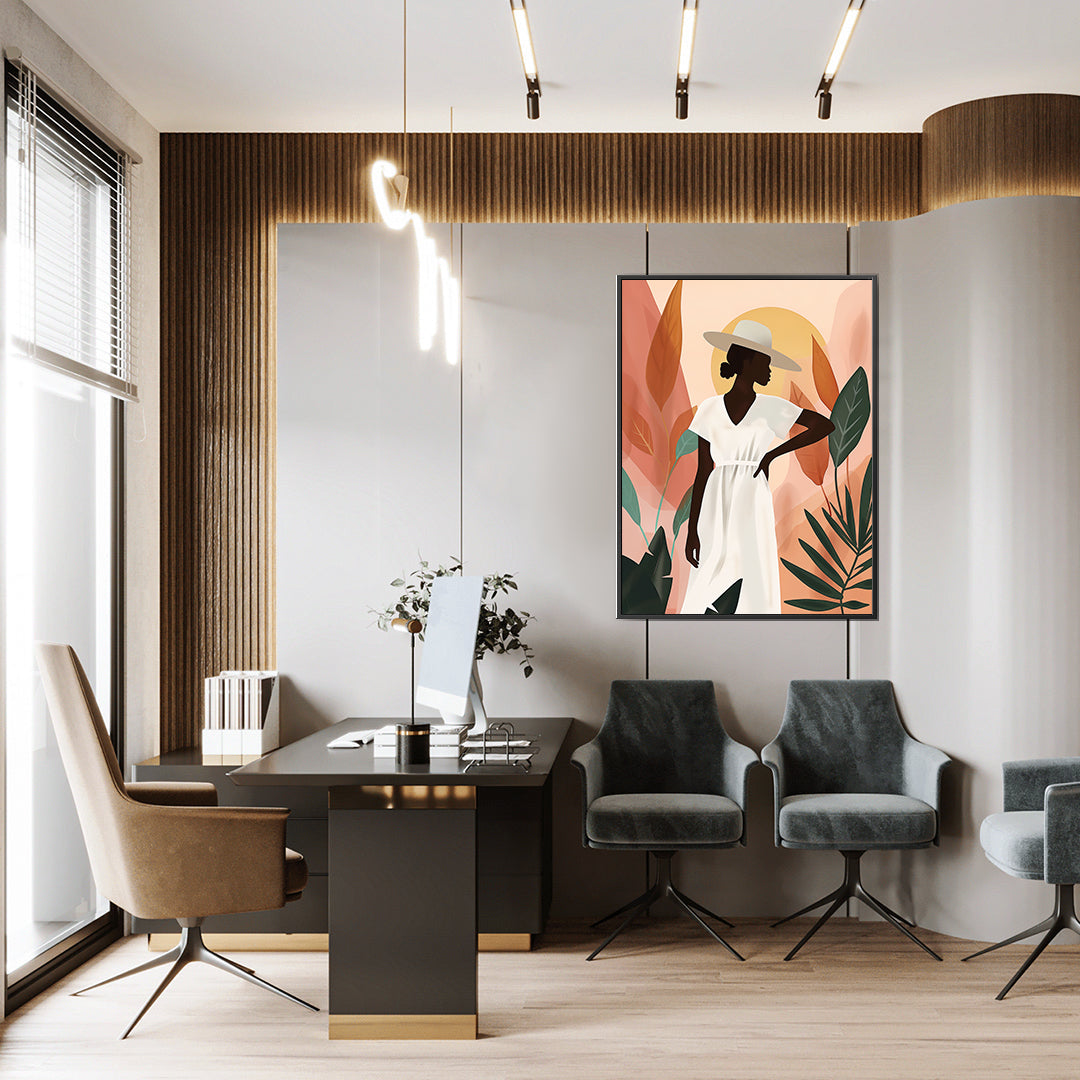 Tablou Canvas - Femeie Africana