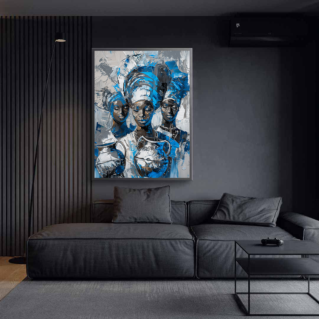 Tablou Canvas - Portret Femeie Africana