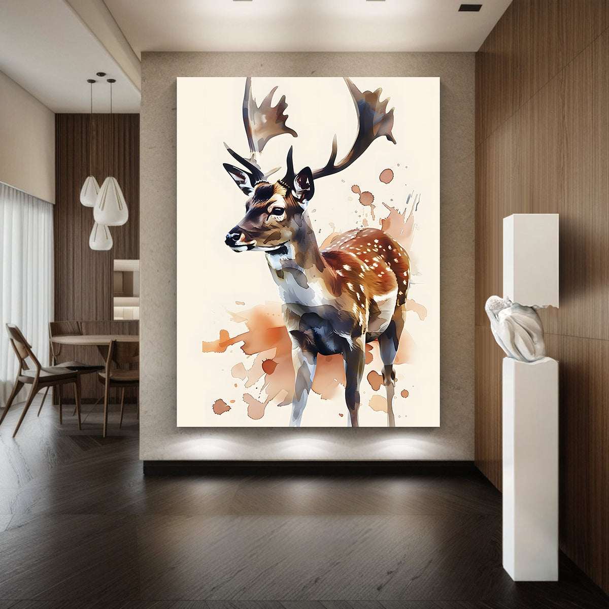 Canvas Painting - Deer