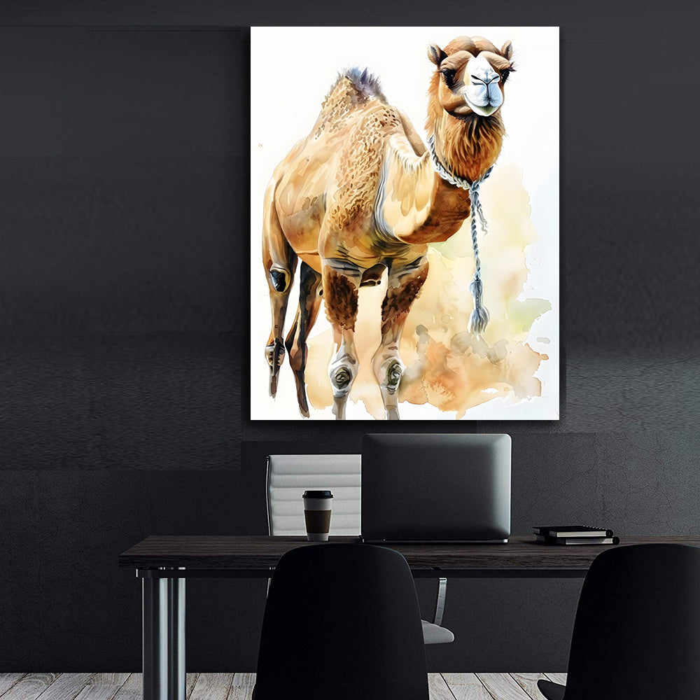 Canvas Painting - Desert Camel