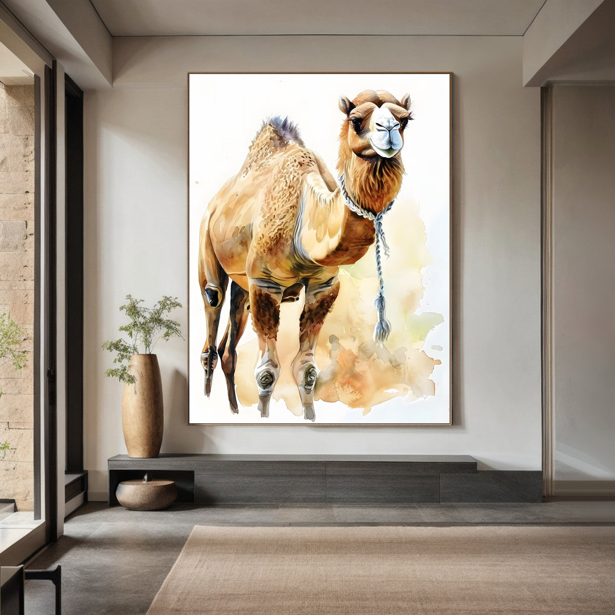 Canvas Painting - Desert Camel