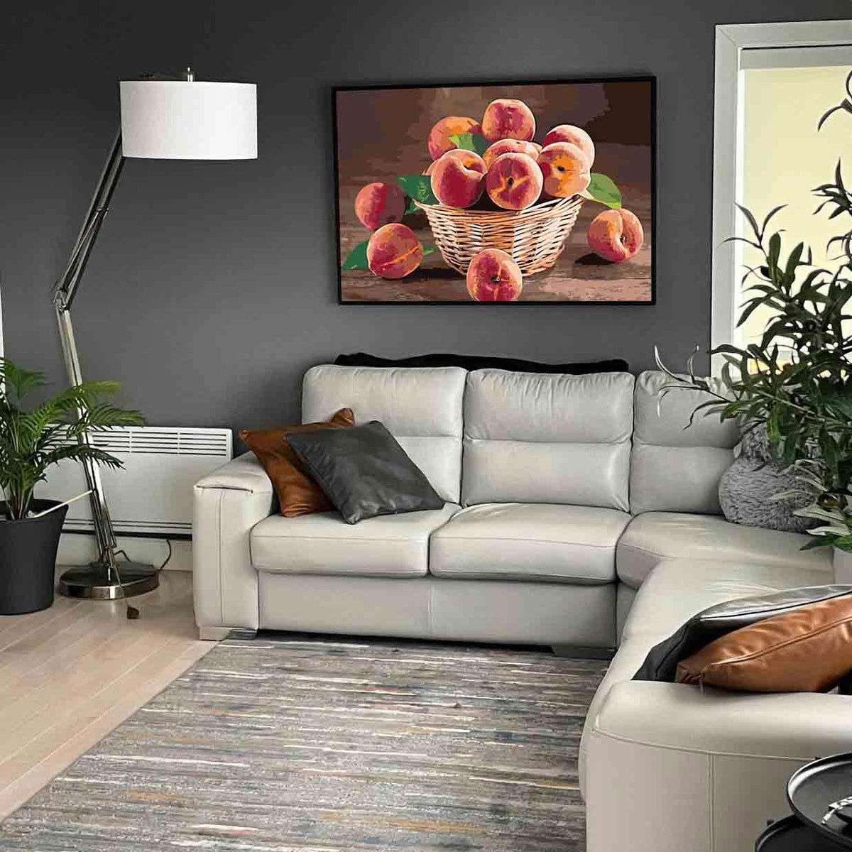 Black leather wallet with zipper and multiple card slots