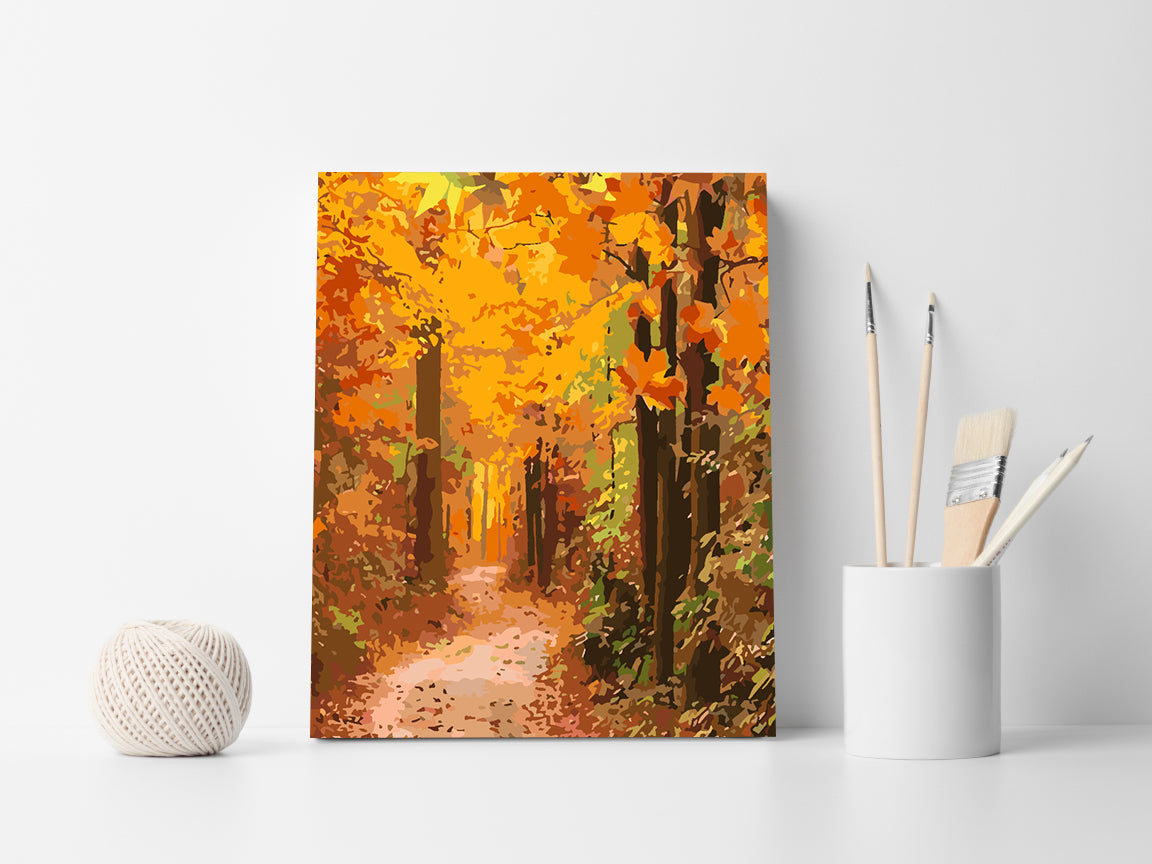 Paint by numbers - Autumn Landscape 3781