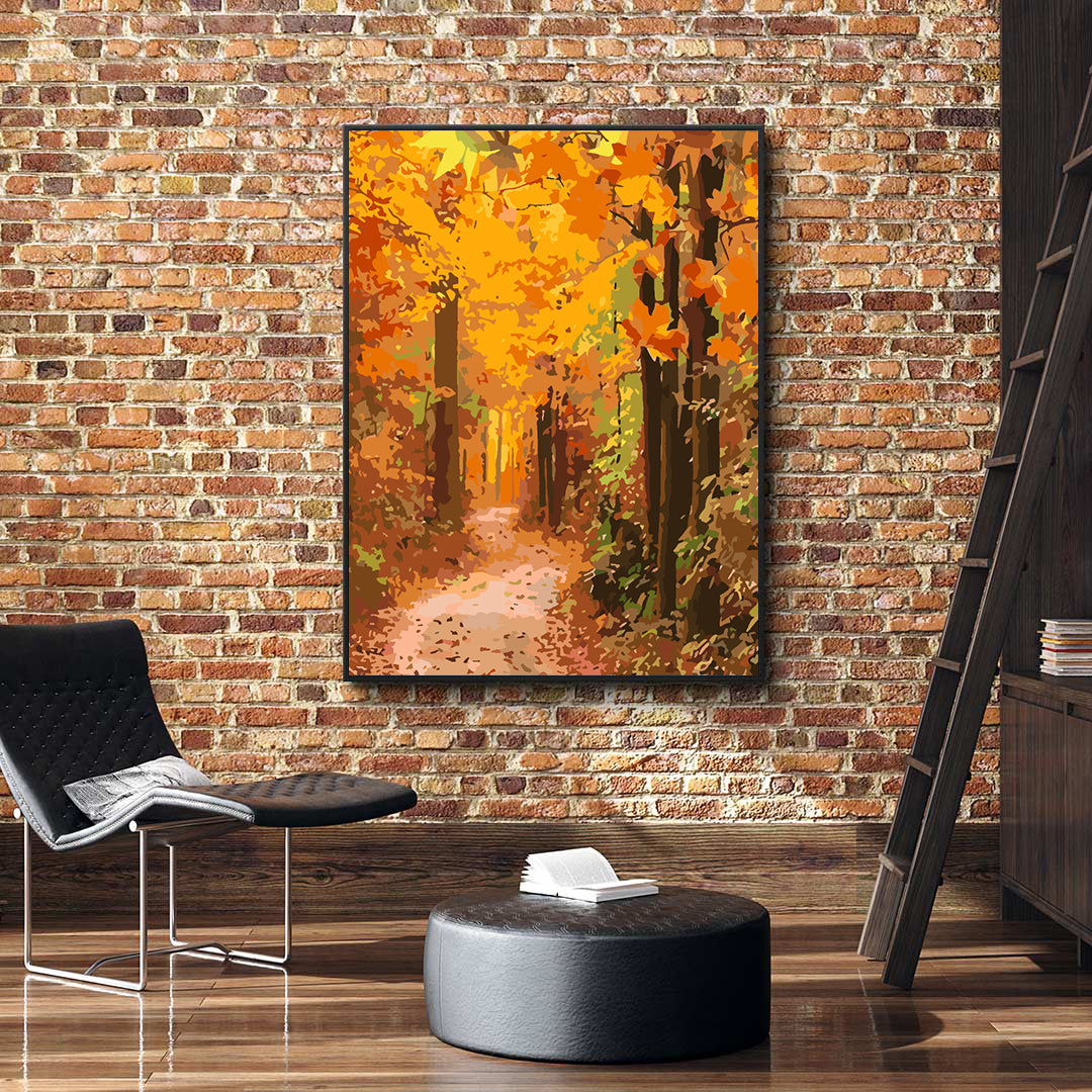 Paint by numbers - Autumn Landscape 3781
