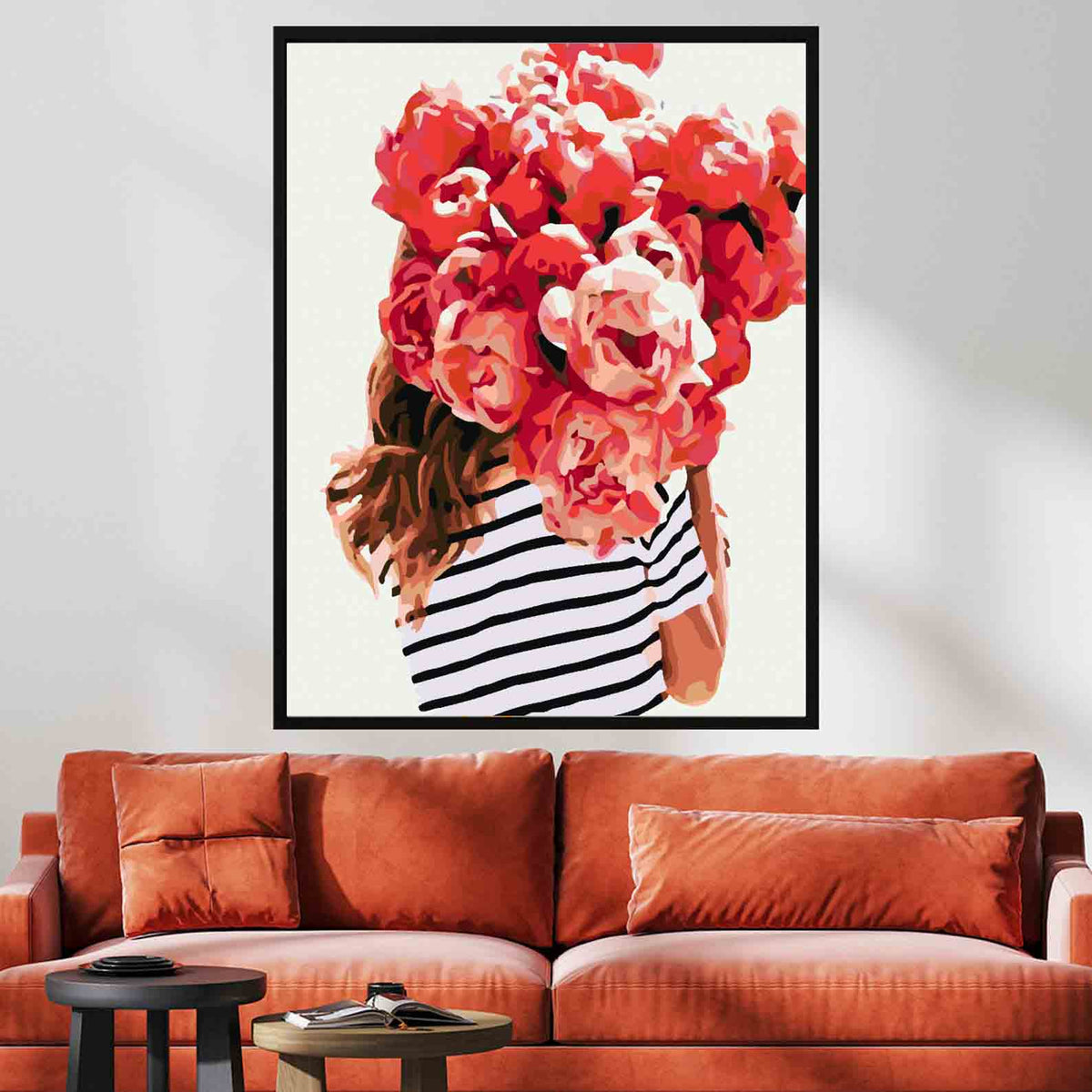 Paint by numbers - Floral Head 4067