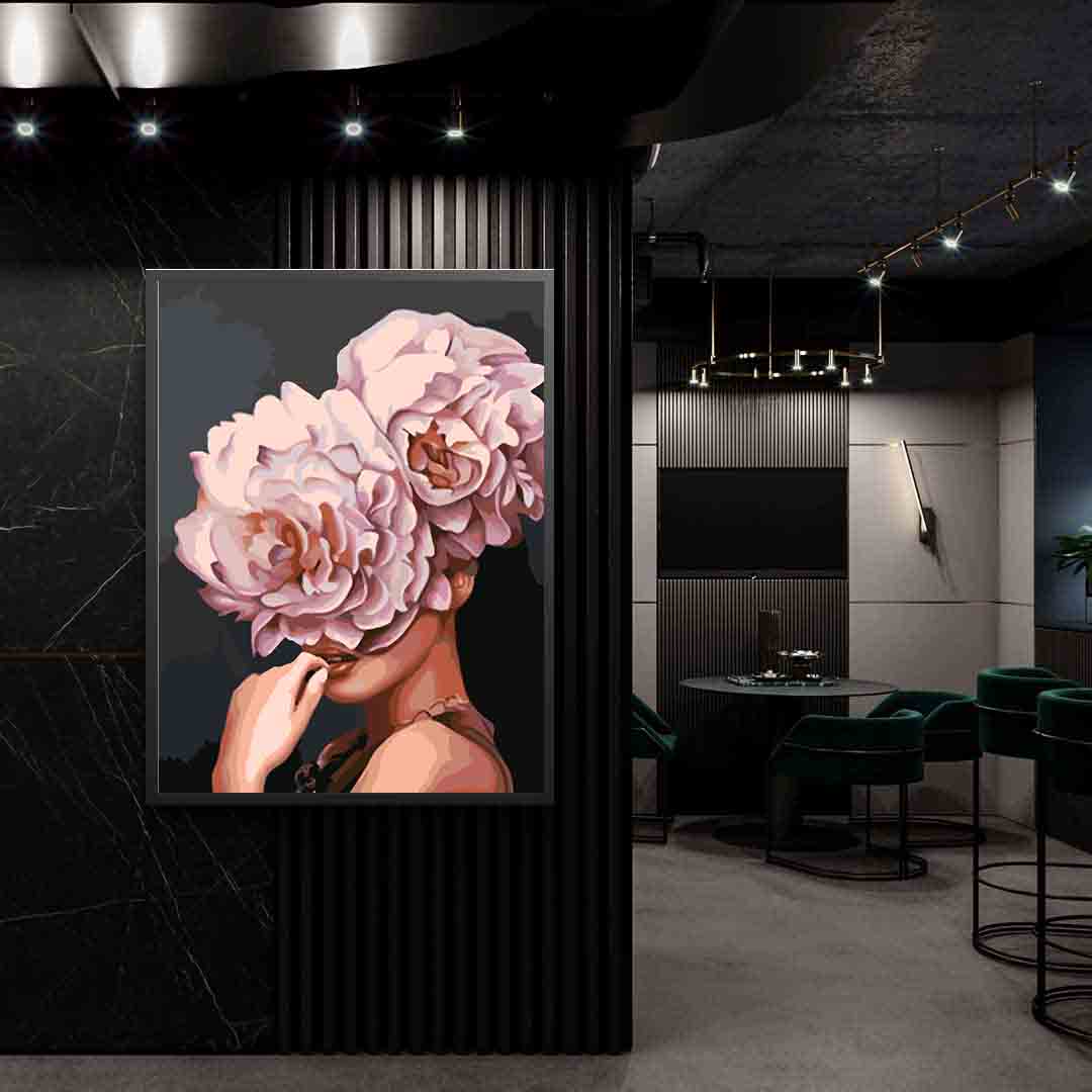 Paint by numbers - Floral Head 4082