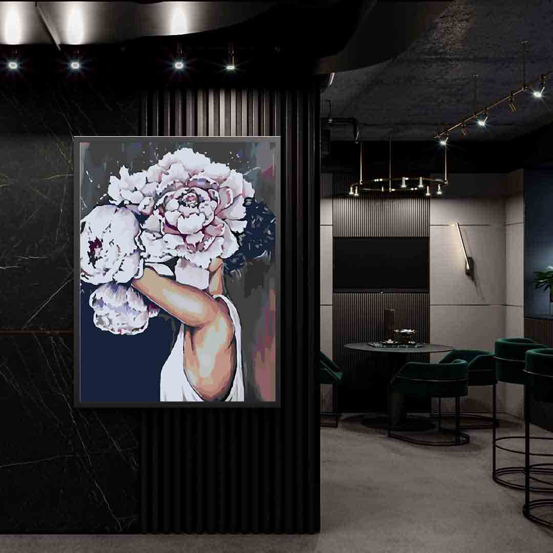 Paint by numbers - Floral Head 4098