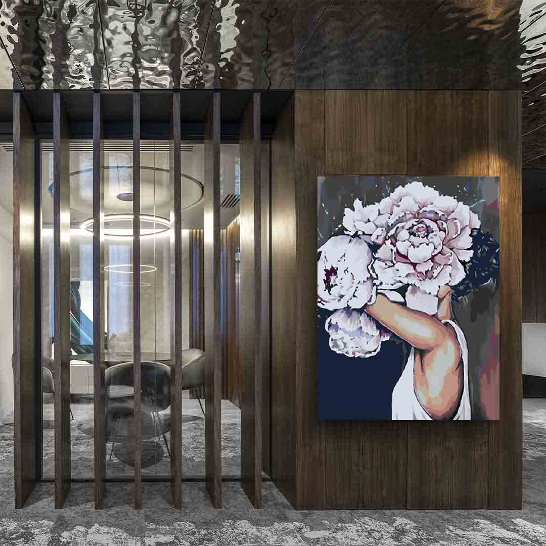 Paint by numbers - Floral Head 4098