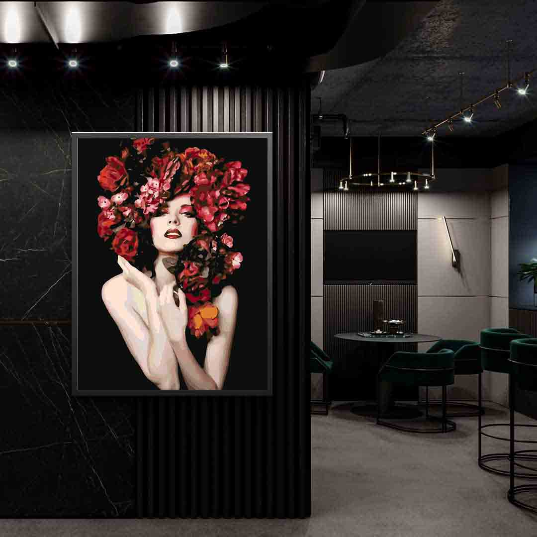 Paint by numbers - Floral Head 4103