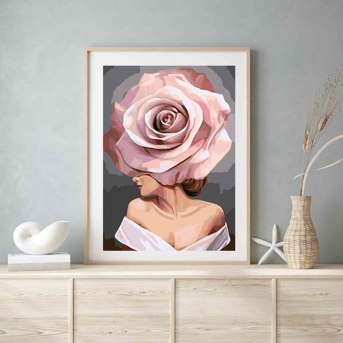 Paint by numbers - Floral Head 4105