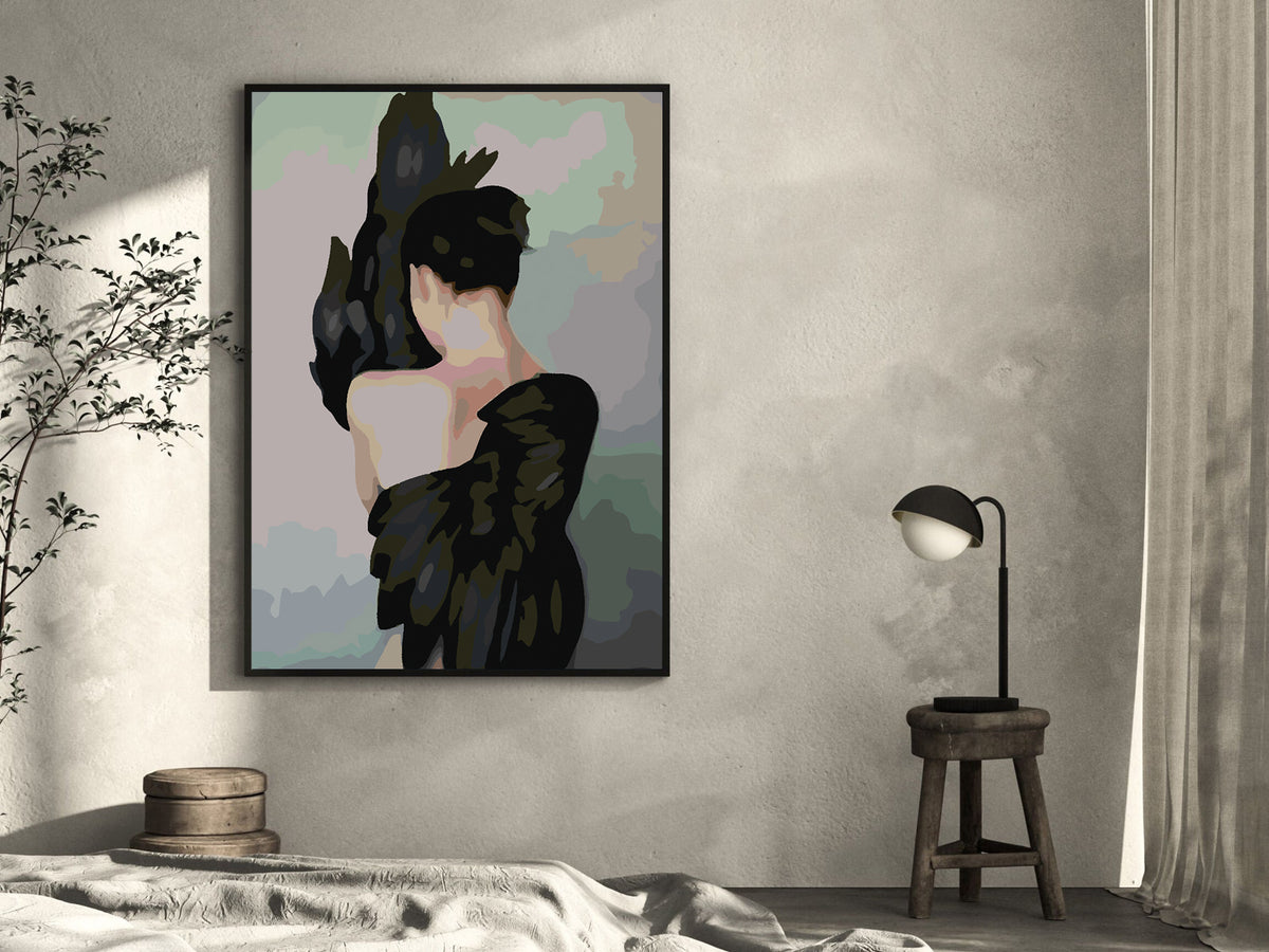 Paint by numbers - Girl with Wings 4106