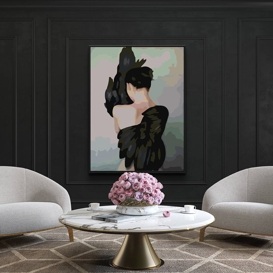 Paint by numbers - Girl with Wings 4106