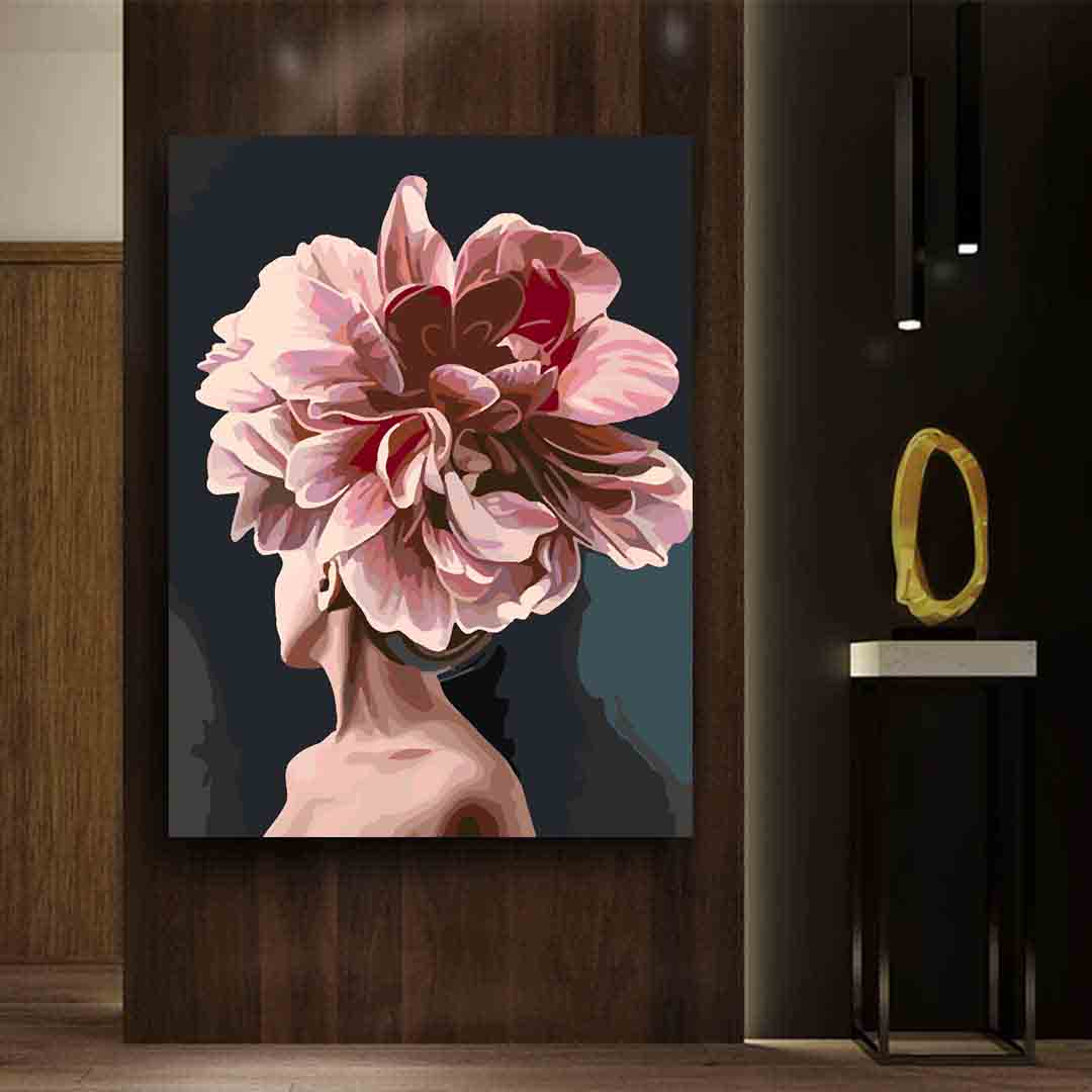 Paint by numbers - Floral Head 4109