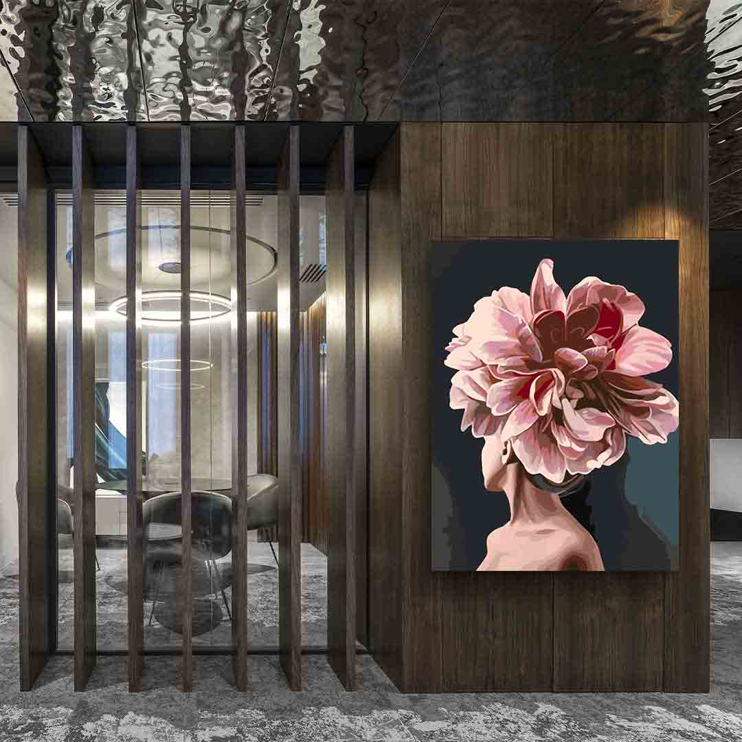 Paint by numbers - Floral Head 4109