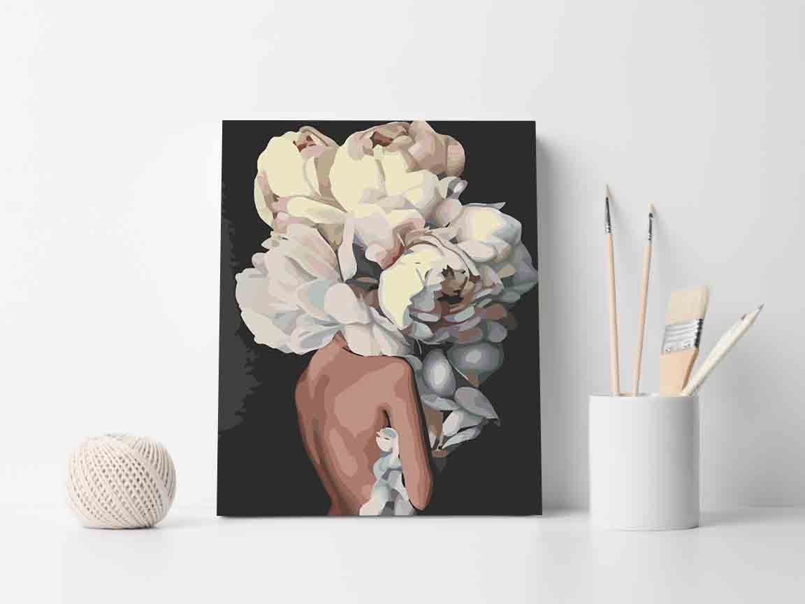 Paint by numbers - Floral Head 4112