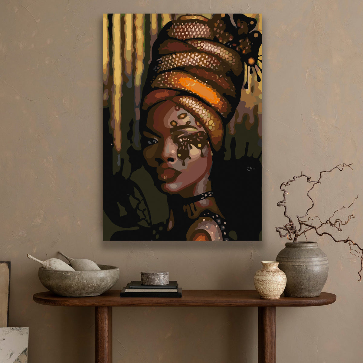 Pictura pe numere - Fata Portret 4113