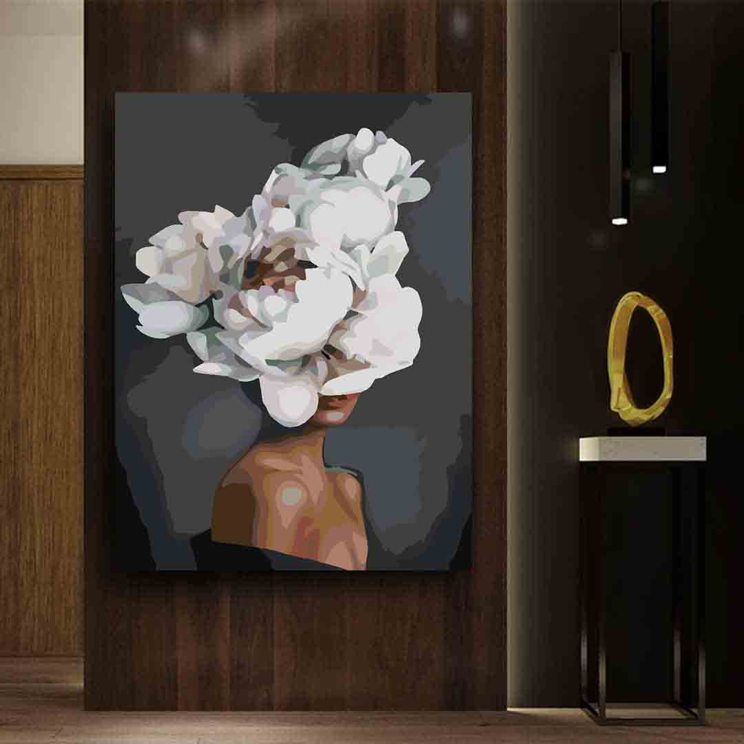 Paint by numbers - Floral Head 4114