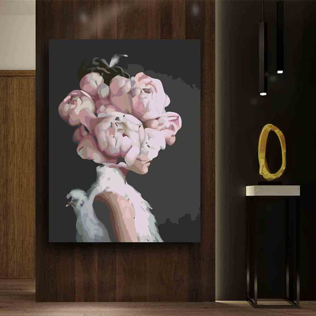 Paint by numbers - Floral Head 4119