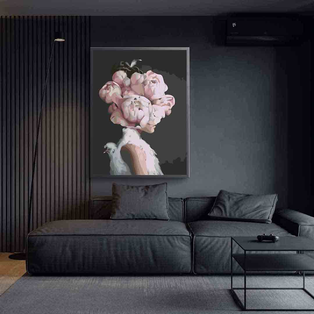 Paint by numbers - Floral Head 4119