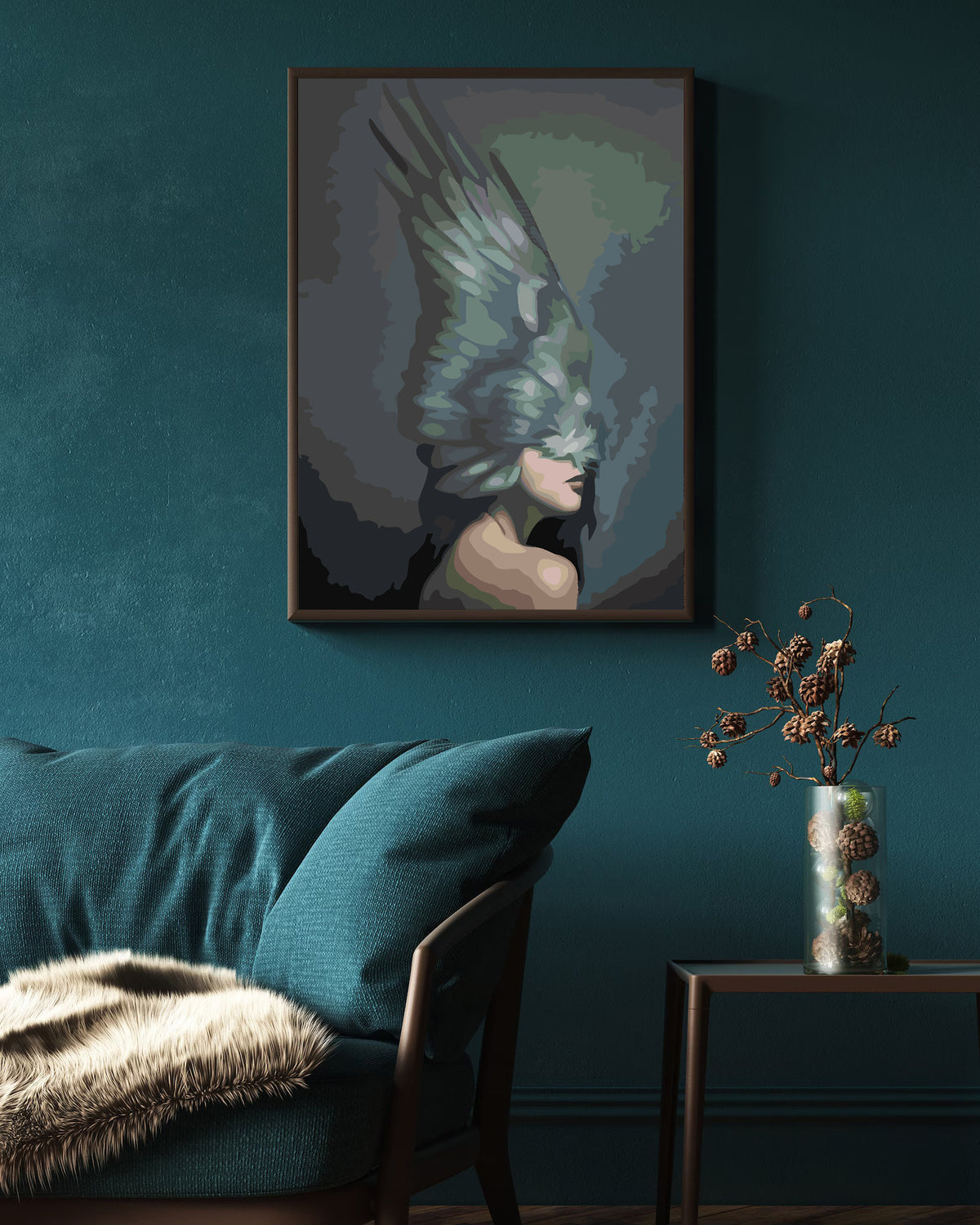 Paint by numbers - Girl with Wings 4121